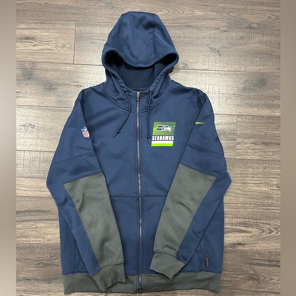 Seattle Seahawks Nike Hoodie - great condition - Picture 2 of 3